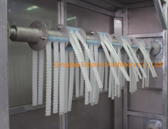 豚洗浄機 清潔な豚の胴体 血抜き後の食肉処理設備 殺戮機械