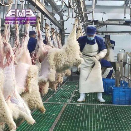 绵羊屠宰场肉类加工设备 活羊/山羊清真胴体冷藏/无骨/输送自动输送轨道（管式轨道、双轨、平式轨道）