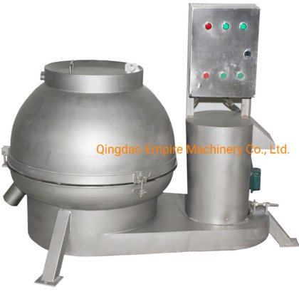 内臓機械の清掃 牛肉処理設備の内部