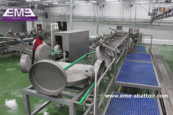 用于屠宰场的猪内脏同步检疫落地式输送屠宰设备