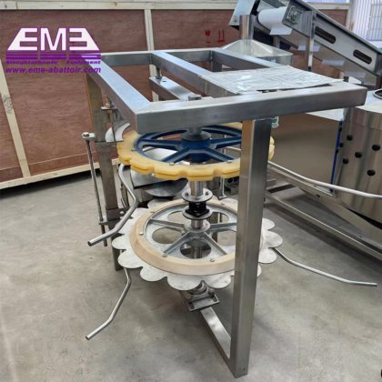 全自动禽爪设备 去皮机 去皮加工生产线 屠宰场屠宰设备