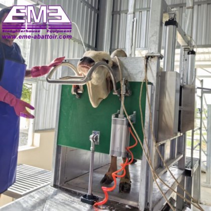优质牛屠宰场屠宰设备 清真杀牛箱