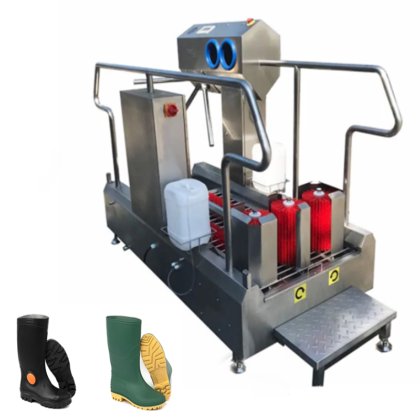 食品肉类加工厂 鞋子清洗机 靴子清洗消毒机