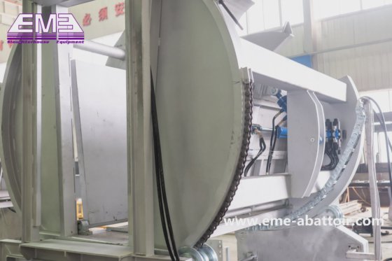 人気のある牛用空気圧儀式ハラール殺害ボックス機器 牛屠殺機械