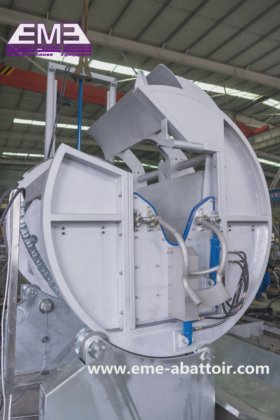 人気のある牛用空気圧儀式ハラール殺害ボックス機器 牛屠殺機械