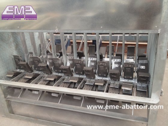 全自动液压式生猪屠宰设备生产线 用于生猪屠体脱毛机的屠宰场设备