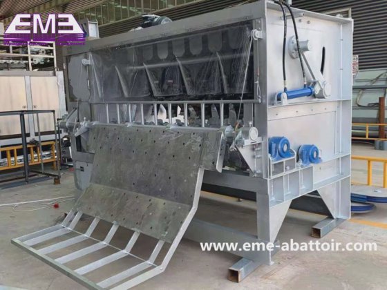 全自动液压式生猪屠宰设备生产线 用于生猪屠体脱毛机的屠宰场设备
