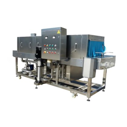 服务周到 交付及时 自动洗箱机 肉类加工机 屠宰场设备