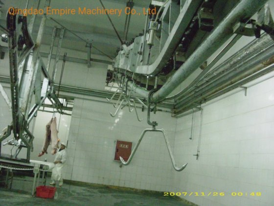 アイドル出血シャックル降下機械豚屠殺設備屠殺場用機械