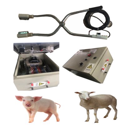 ヤギ屠殺場設備 ハラール屠殺用スタンニング