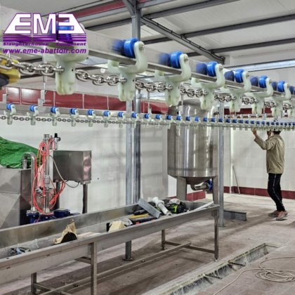 鶏の湯通しと羽毛抜きの屠殺機械 農業機械および設備用