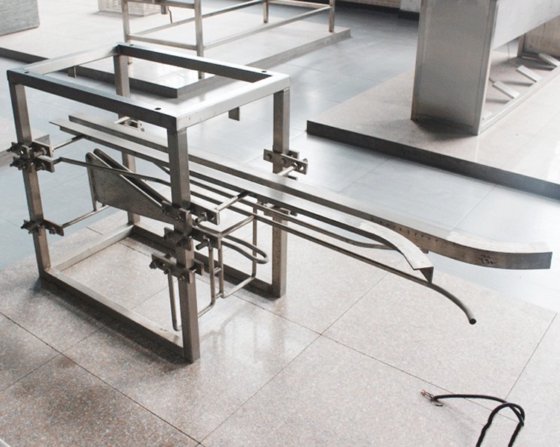 鸡屠宰线 禽头自动切割机 肉类加工屠宰场设备