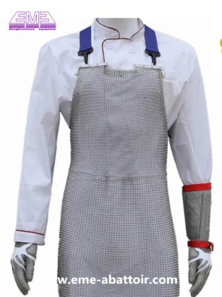 不锈钢金属网环链围裙 屠宰场常用屠宰设备