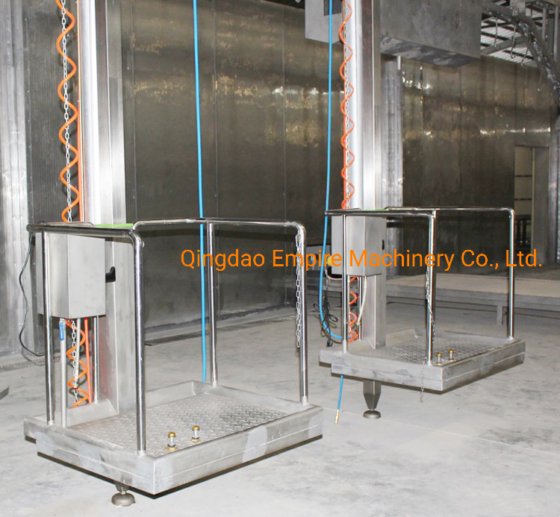 用于屠宰场设备的最佳质量牛脱皮提升机屠宰场机器