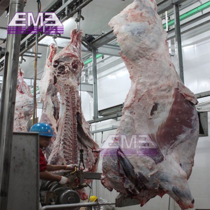 批发牛羊猪屠宰场设备 奶牛屠宰机