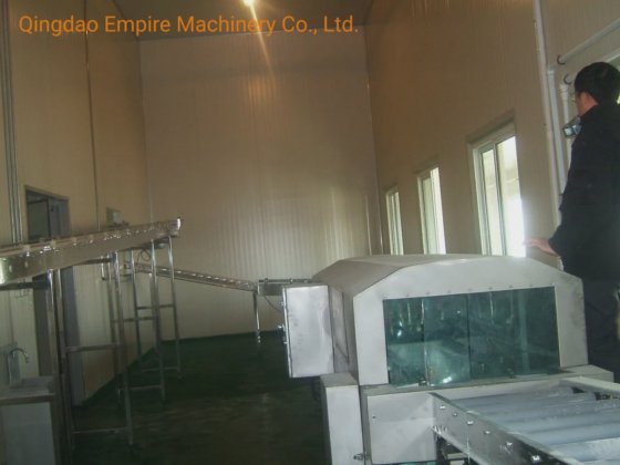 自動クレート洗浄機 家畜肉処理機 スラaughterハウス用