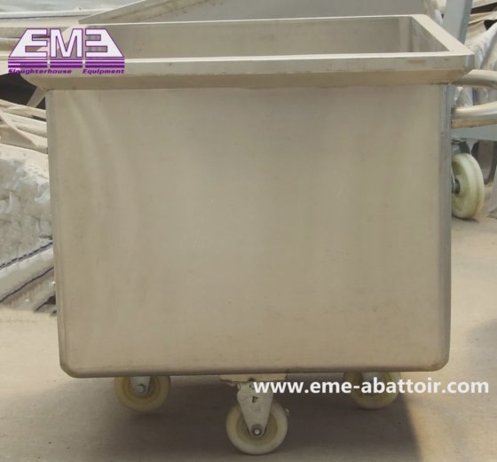 标准不锈钢肉类推车屠宰设备
