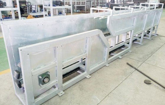 带屠宰场输送线的屠宰场设备 猪跨栏输送屠宰机