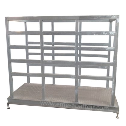 生きた牛の体重計屠殺場用の牛屠殺機器