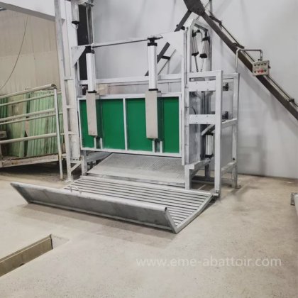 公牛屠宰机 屠宰场设备 用于屠宰场的牛撞击箱