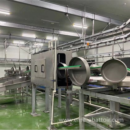 ターンキープロジェクト 羊の屠殺場 機械 地面型 白と赤の内臓