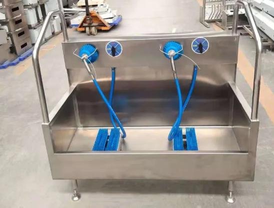 牲畜屠宰场牛羊猪屠宰手动洗靴机设备