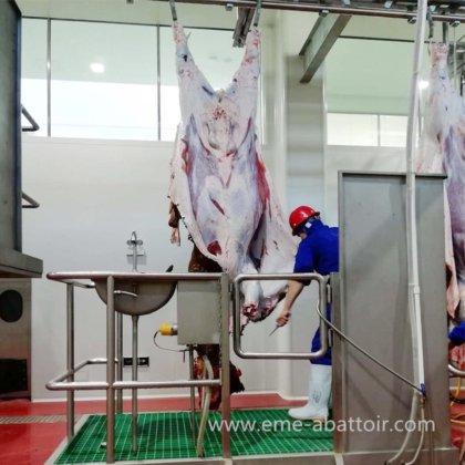 高効率先進型生牛屠殺プラットフォーム屠殺設備スラッターハウスプラント