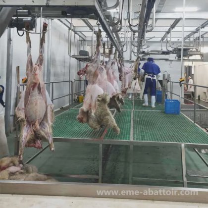 エメヤギ屠殺ライン設備 羊食肉処理場設計 羊屠殺場