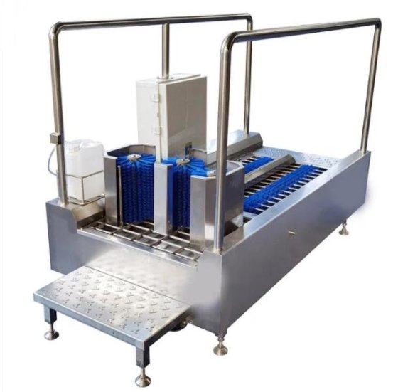 肉処理ワークショップ統合靴ブーツ洗浄機屠殺場設備