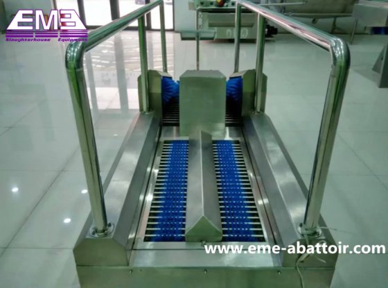 肉処理ワークショップ統合靴ブーツ洗浄機屠殺場設備