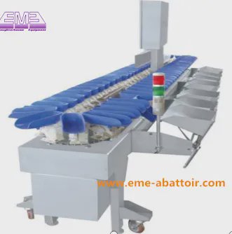 家禽屠殺機 家禽無骨自動選別スケール 食肉処理設備 無骨鶏肉、鴨肉、ガチョウ肉の重量用