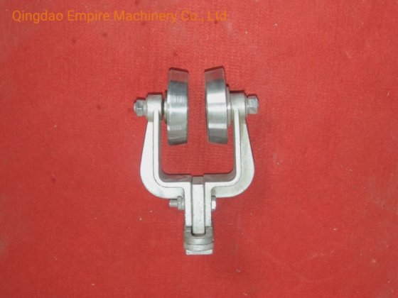 二重軌道プーリーフック豚肉加工機械屠殺場設備