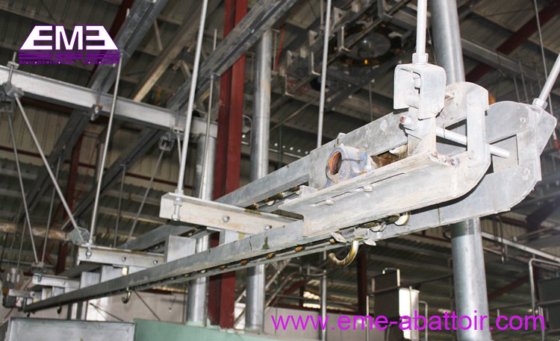 奶牛屠宰机械活牛牵引机 牛屠宰场设备 清真屠宰机械