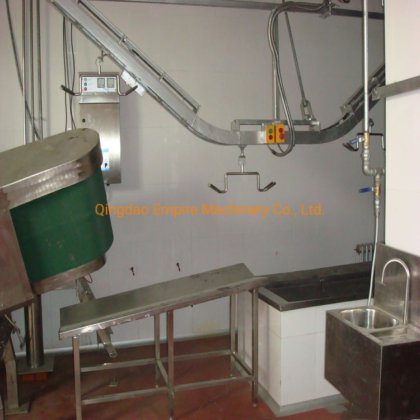 生きた羊用拘束ベルト搬送機械屠殺用設備屠殺場用