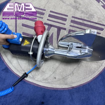 牲畜设备 用于牛/奶牛屠宰设备的牛胴体带式分割锯