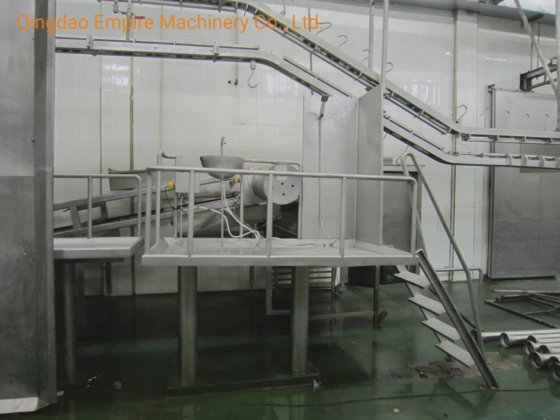 牛屠殺ライン用の皮剥ぎプラットフォームと家畜屠殺設備