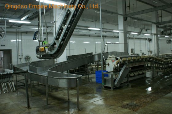 用于屠宰场机器的滑槽式屠宰设备