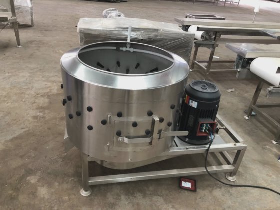 阿尔及利亚每小时 2000 只家禽屠宰场屠宰设备切鸡机