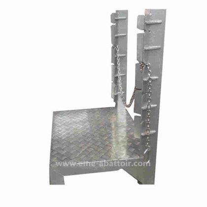 牛用機器 前脚 固定プラットフォーム 家畜屠殺機械