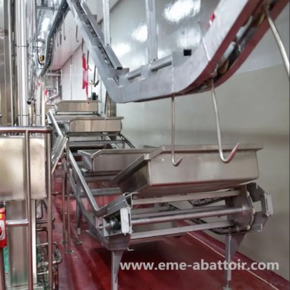 质量好、价格低的牛胴体手动输送轨道式屠宰场机械设备