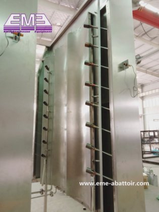 自動効率シンギング脱毛機 豚屠殺設備 EU品質基準対応