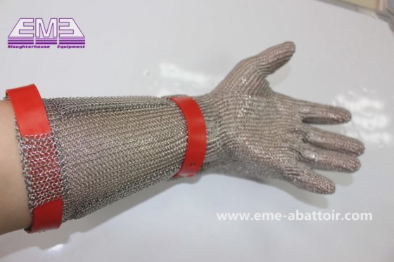 用于肉类加工生产线的 304 不锈钢 Ss 手套配件屠宰设备