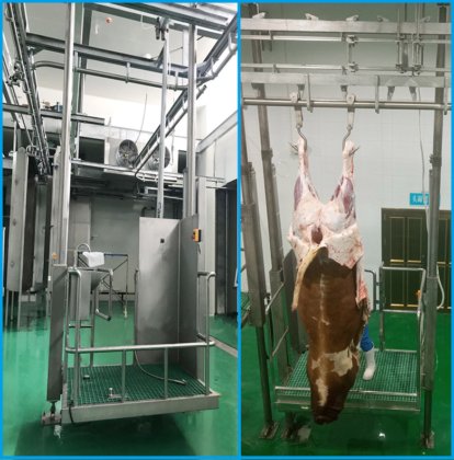 牛胴体自动输送系统 肉类加工机械 整条牛屠宰线 屠宰场项目设计 奶牛屠宰场设备