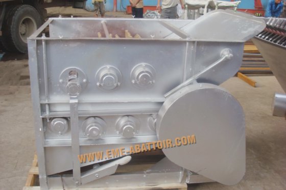 用于鸡肉加工的迷你型卧式屠宰机