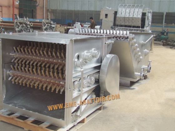 用于鸡肉加工的迷你型卧式屠宰机