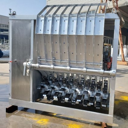 エメ工場は家畜屠殺場用の豚屠殺機器を製造しています。