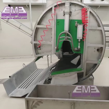 牛屠宰场设备 牛肉屠宰场机械 用于牛屠宰场的清真屠宰箱