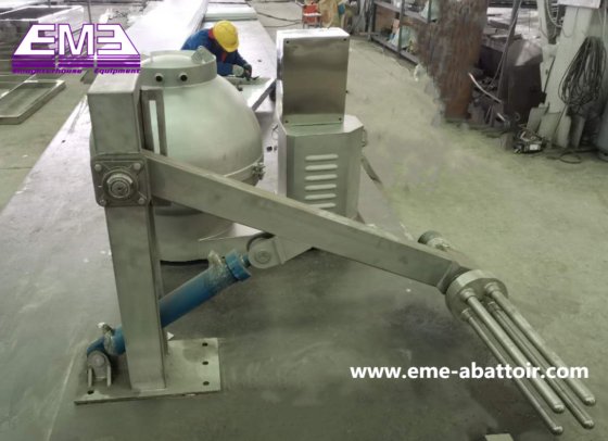 優れた品質の食肉処理道具、油圧式羊皮引き機、屠殺設備