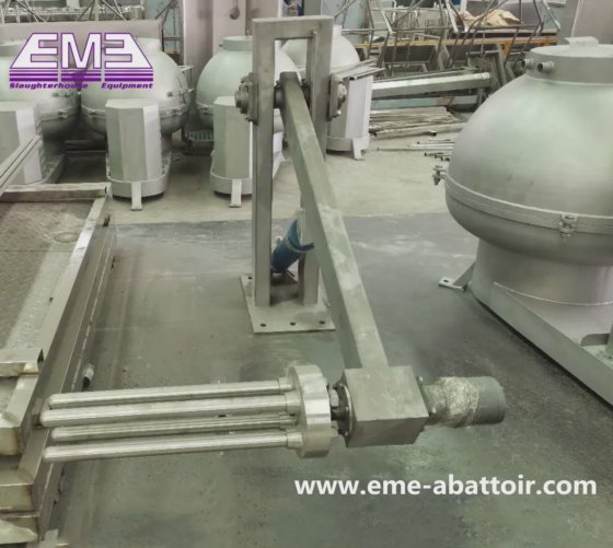 優れた品質の食肉処理道具、油圧式羊皮引き機、屠殺設備