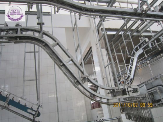 1800mm 牛用の屠殺設備のリフティング高さアイドルフックスロップ